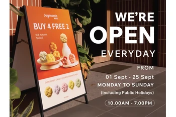 Joymom’s Puchong Branch Is Open Every Day This September for Your Mid-Autumn Mooncake Shopping